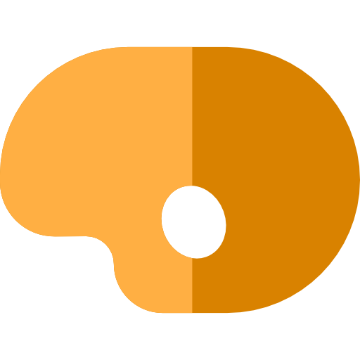 Paint palette free icon Paint palette free icon