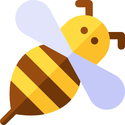 abeja icono gratis