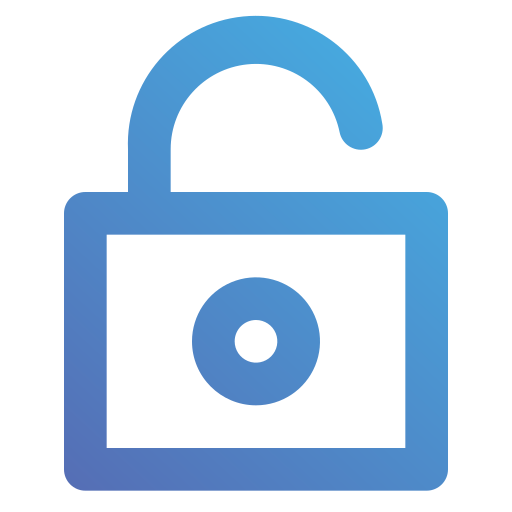 Unlock free icon