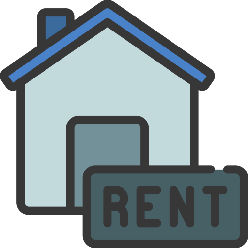 House rental Generic Outline Color icon