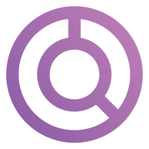 Donut chart free icon