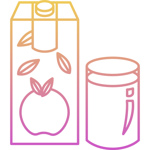 Orange juice free icon