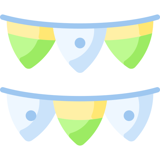 guirlande Icône gratuit