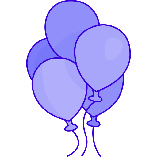 globos icono gratis