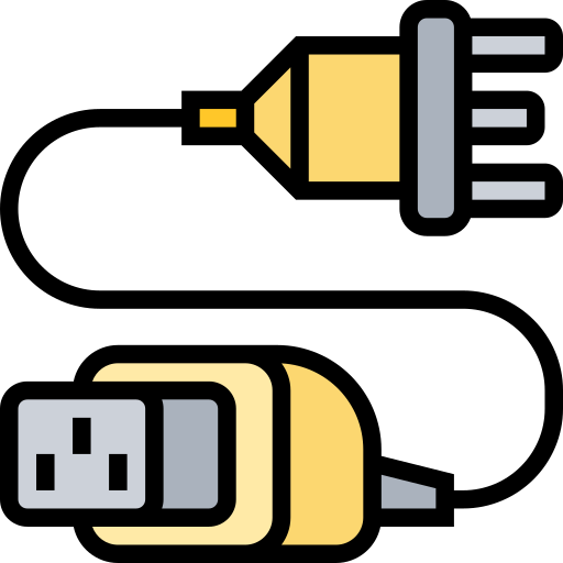cable de energía icono gratis cable de energía icono gratis