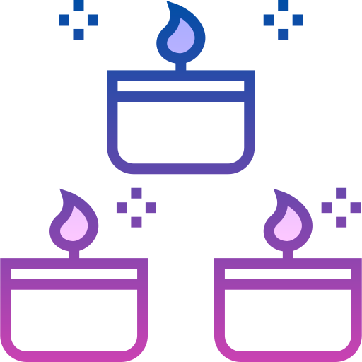 bougie Icône gratuit