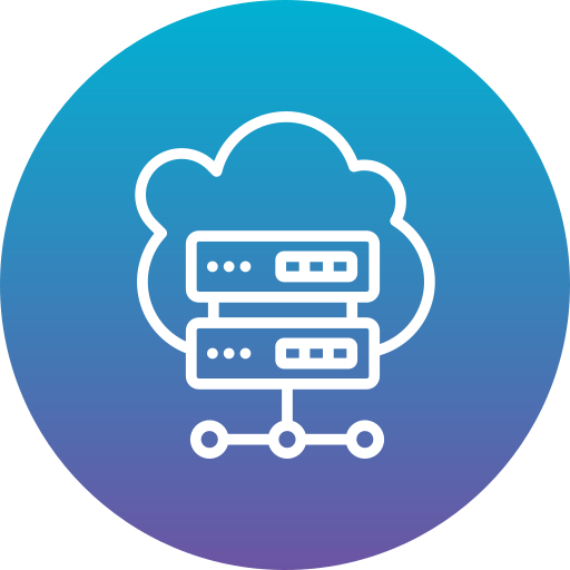 computación en la nube icono gratis
