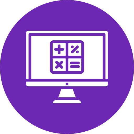 Calculator free icon Calculator free icon