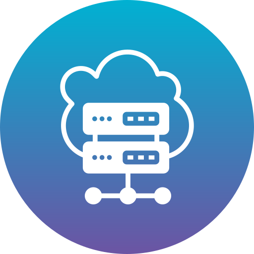 Cloud computing Generic Flat Gradient icon