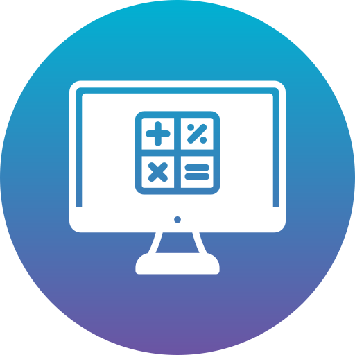 Calculator free icon Calculator free icon