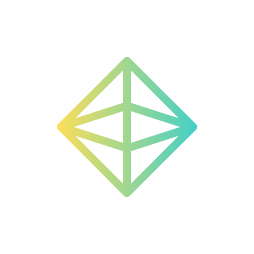 Diamond Generic Gradient icon