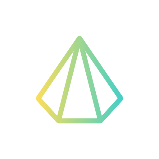 pirámide icono gratis