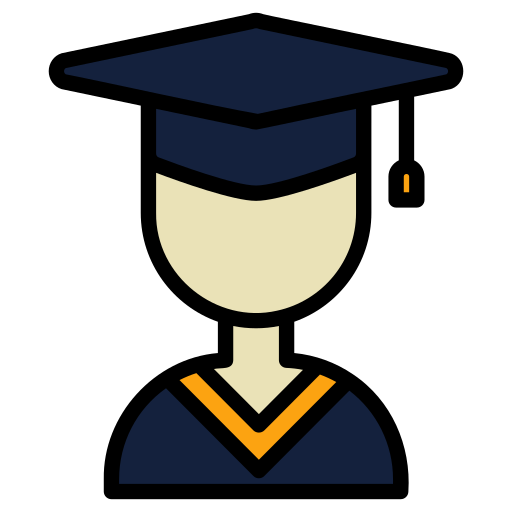 avatar graduado icono gratis