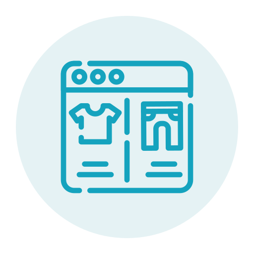 tienda online icono gratis