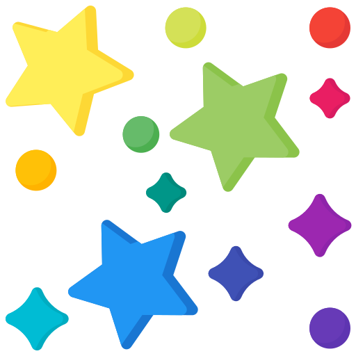 Конфетти бесплатно иконка Конфетти бесплатно иконка