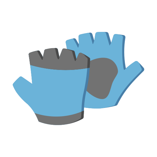 guantes de gimnasia icono gratis