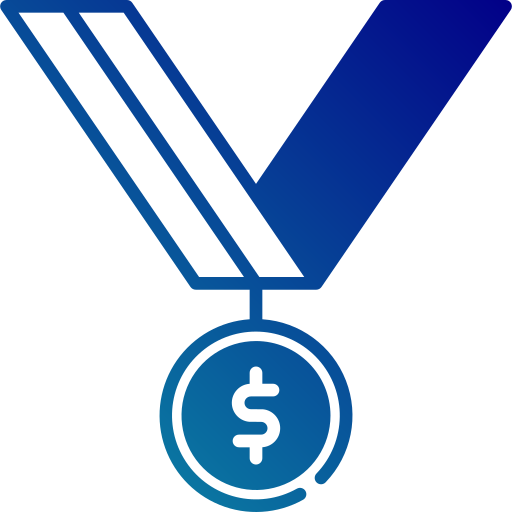 Medal Generic Flat Gradient icon