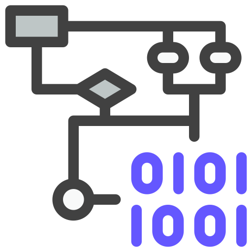 diagrama de flujo icono gratis