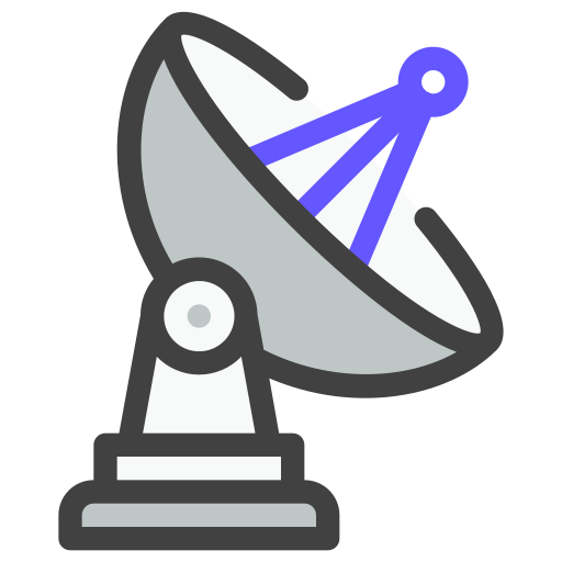 Satellite Generic Outline Color icon