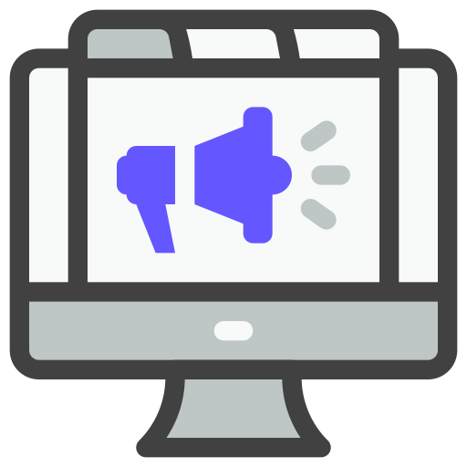 márketing icono gratis