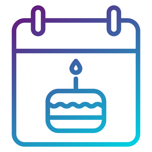 cumpleaños icono gratis