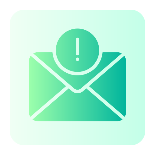 correo no deseado icono gratis