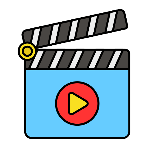 Final cut Generic Thin Outline Color icon