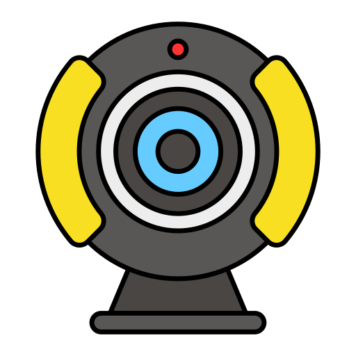 Surveillance camera free icon