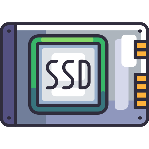 disco ssd icono gratis