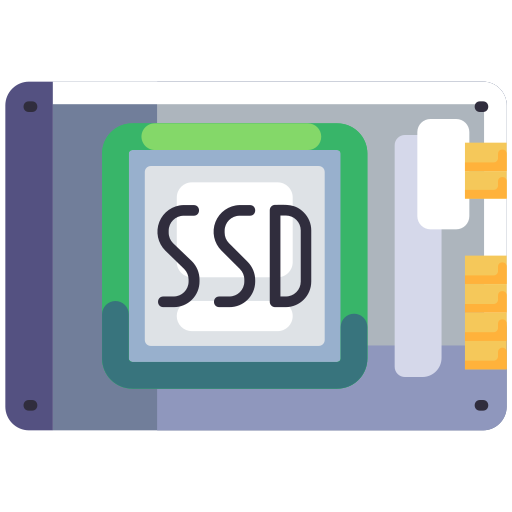 disco ssd icono gratis