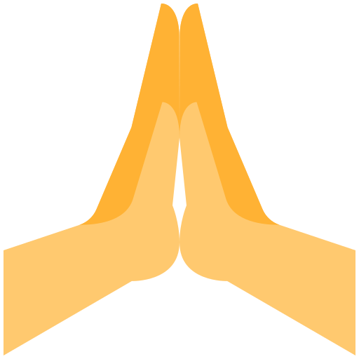 Praying - Free gestures icons