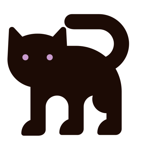 Black cat - Free halloween icons