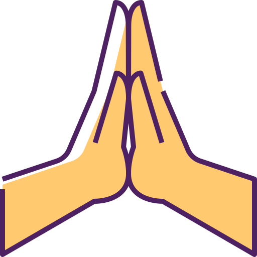 Praying Generic Color Omission icon