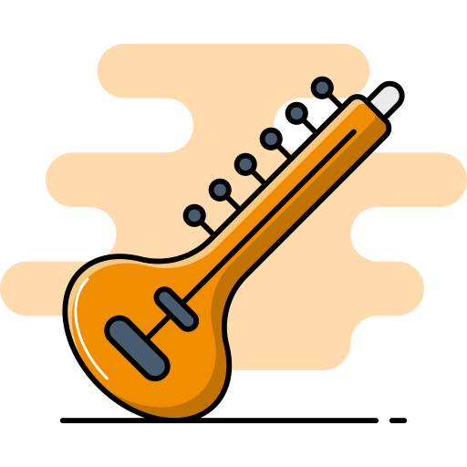 sitar icono gratis