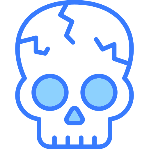 Skull free icon