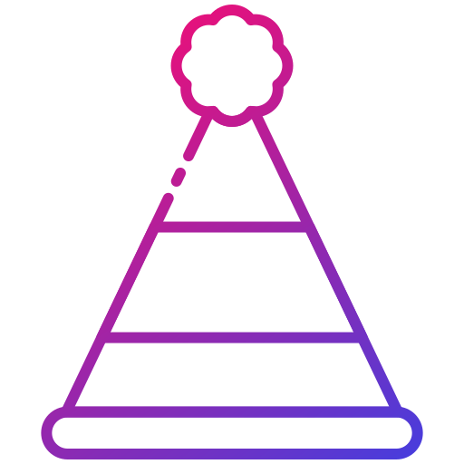 sombrero de fiesta icono gratis