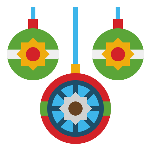 decoración icono gratis