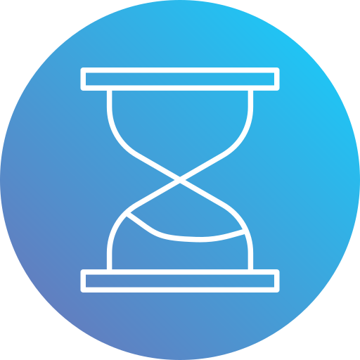 reloj de arena icono gratis