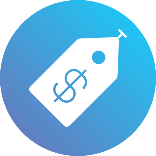 Étiquette de prix Icône gratuit