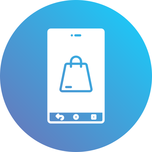 Online shop Generic Flat Gradient icon