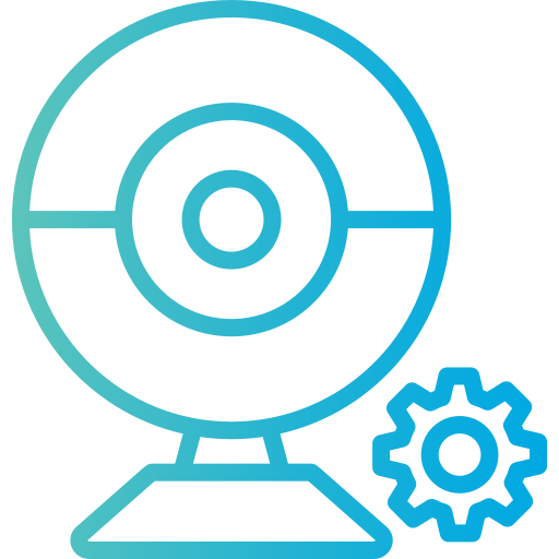 cámara web icono gratis