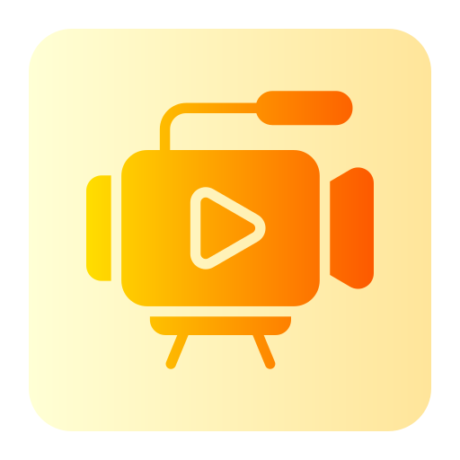 camara de video icono gratis