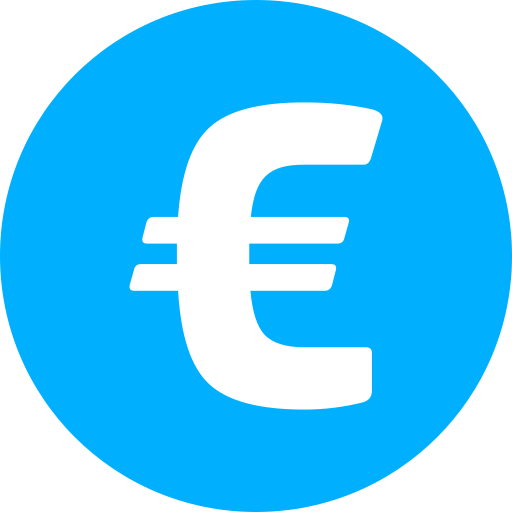 euro icono gratis