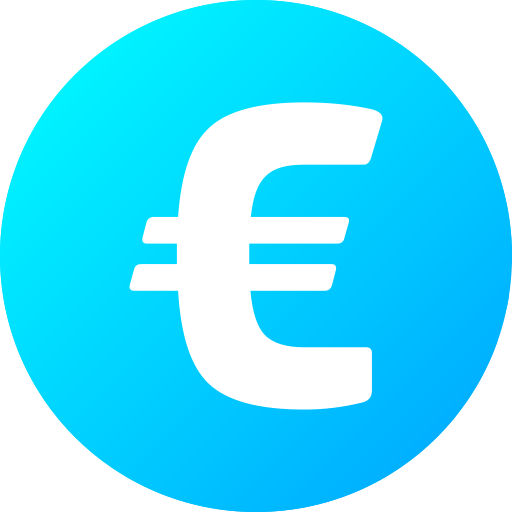 euro icono gratis