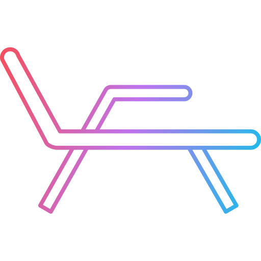 Deck chair free icon