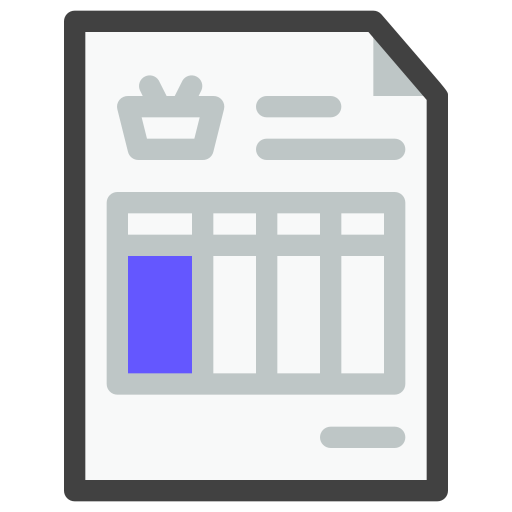 Invoice free icon