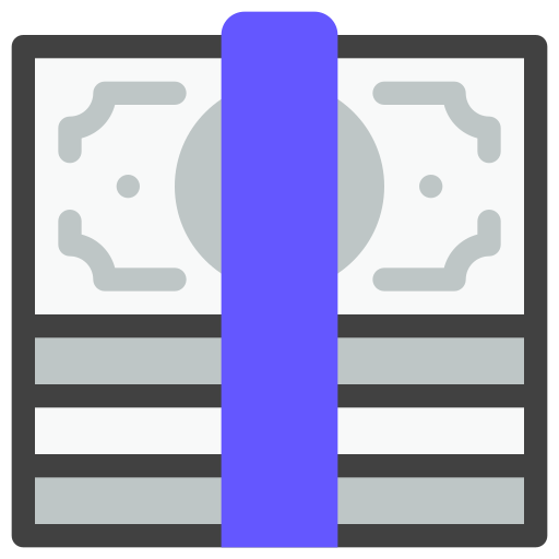 dinero en efectivo icono gratis