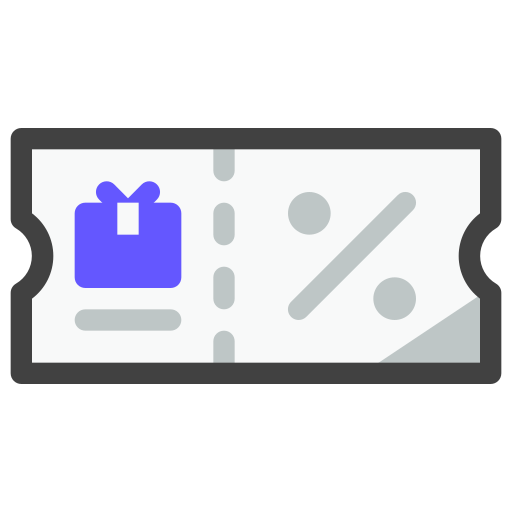 Voucher Generic Outline Color icon