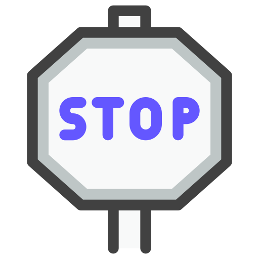 Stop free icon Stop free icon