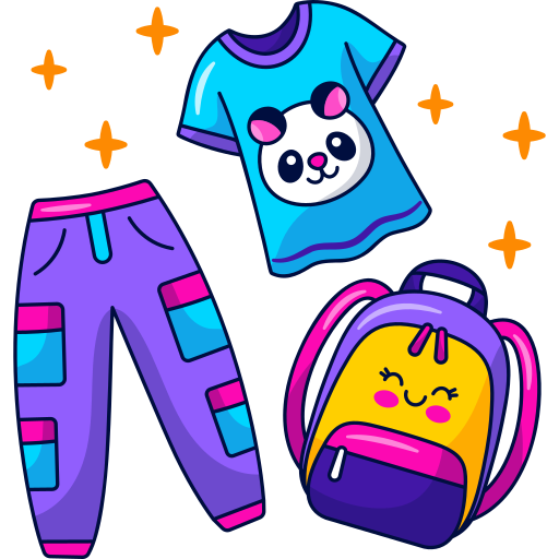 Apparel Stickers - Free fashion Stickers